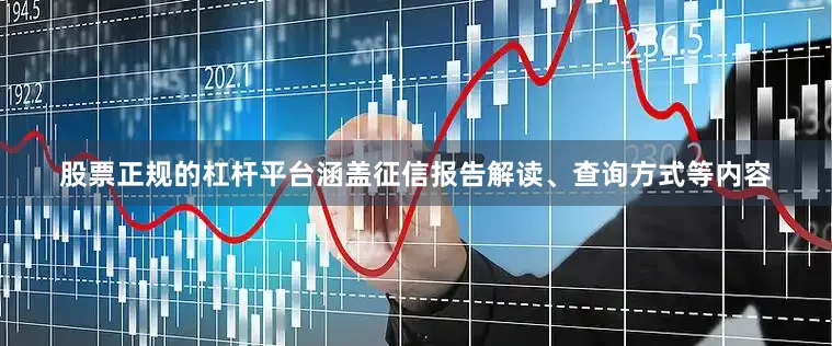 股票正规的杠杆平台涵盖征信报告解读、查询方式等内容